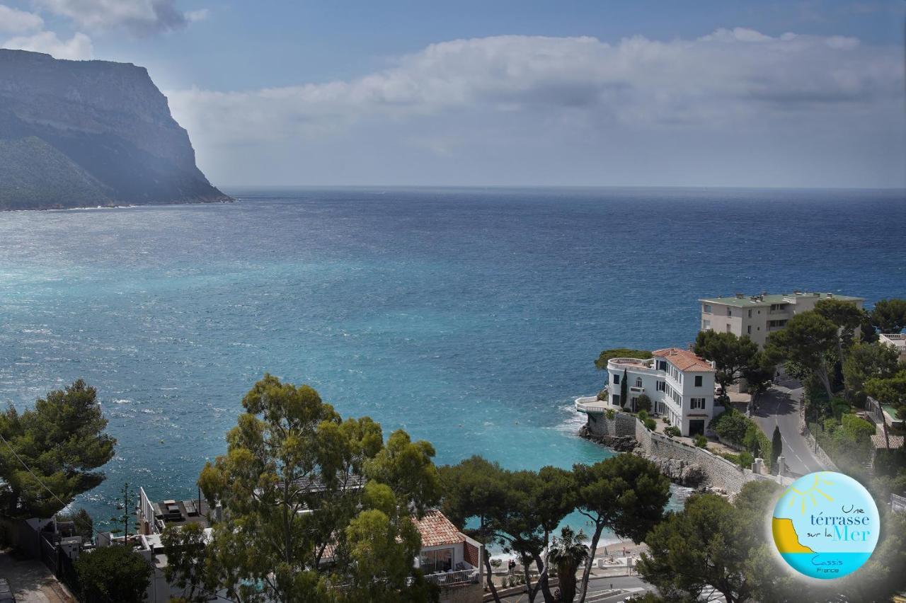 Une Terrasse Sur La Mer 3 Pers 2 Chambres Vue Mer กาซีส์ ภายนอก รูปภาพ