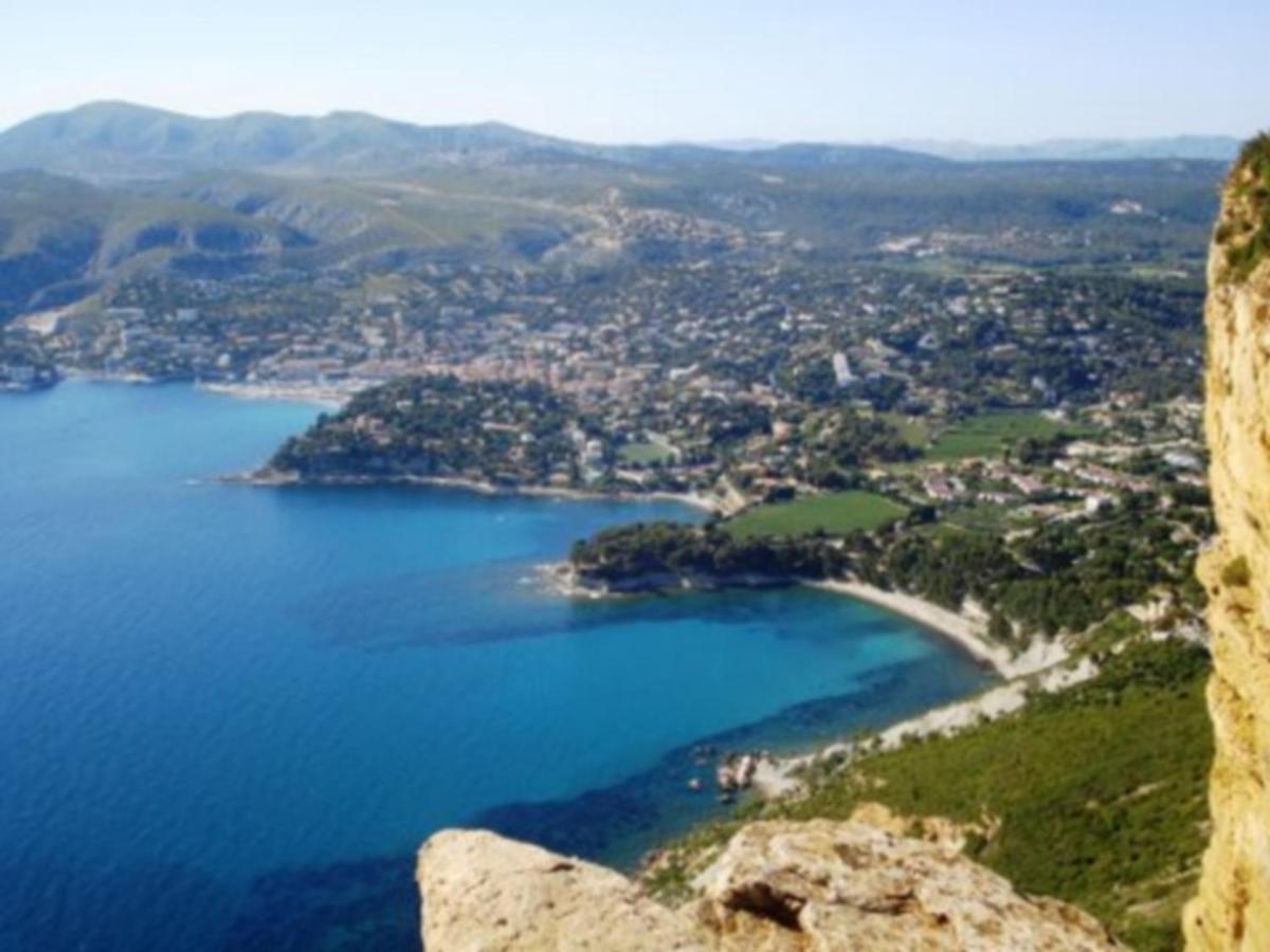 Une Terrasse Sur La Mer 3 Pers 2 Chambres Vue Mer กาซีส์ ภายนอก รูปภาพ